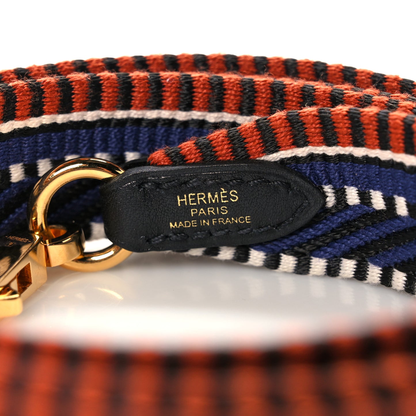 Toile Swift 25mm Sangle Cavale Shoulder Strap Terre Battue Bleu Indigo Black