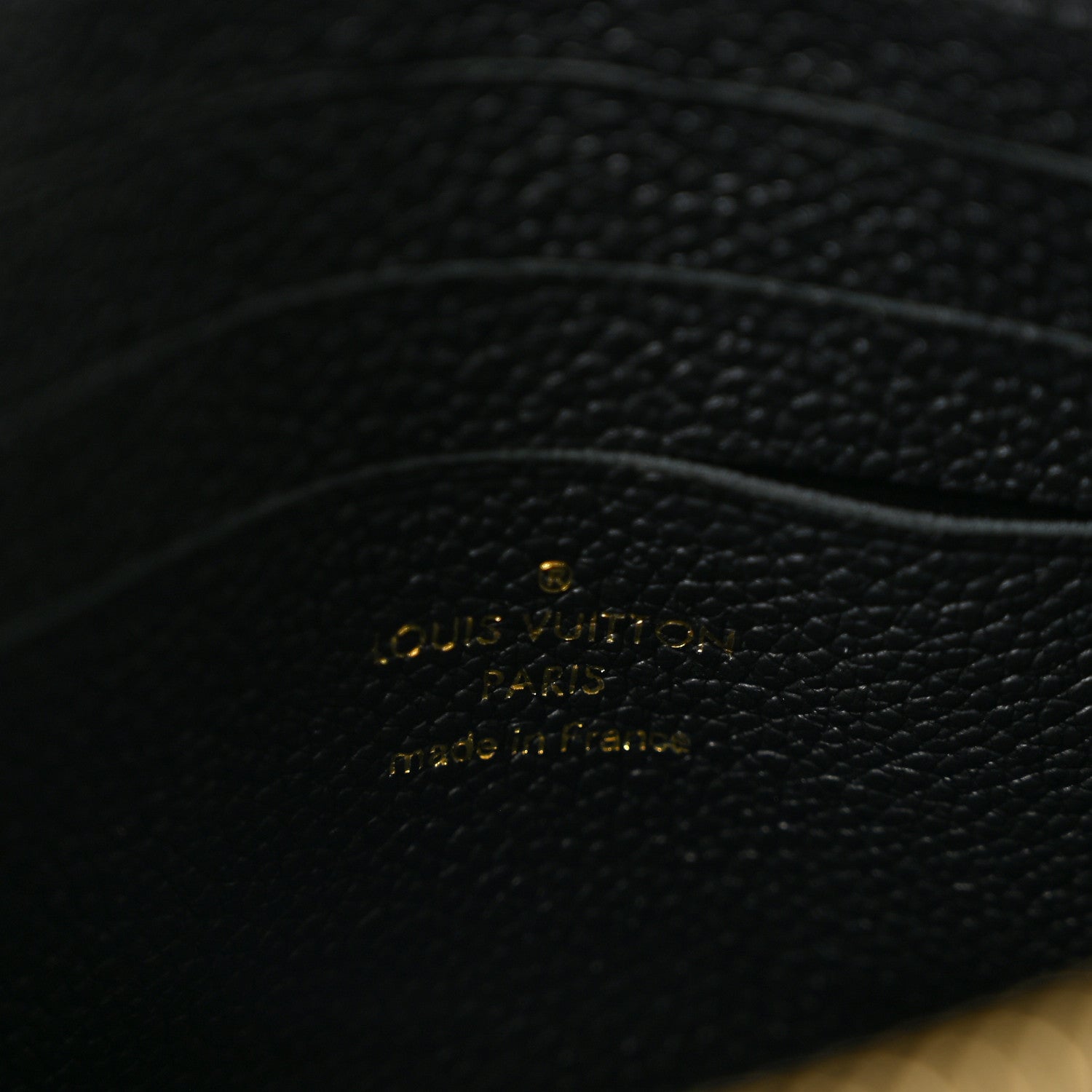 Louis Vuitton Empreinte Monogram Giant Wild at Heart Pochette Melanie MM Black 6 of 10