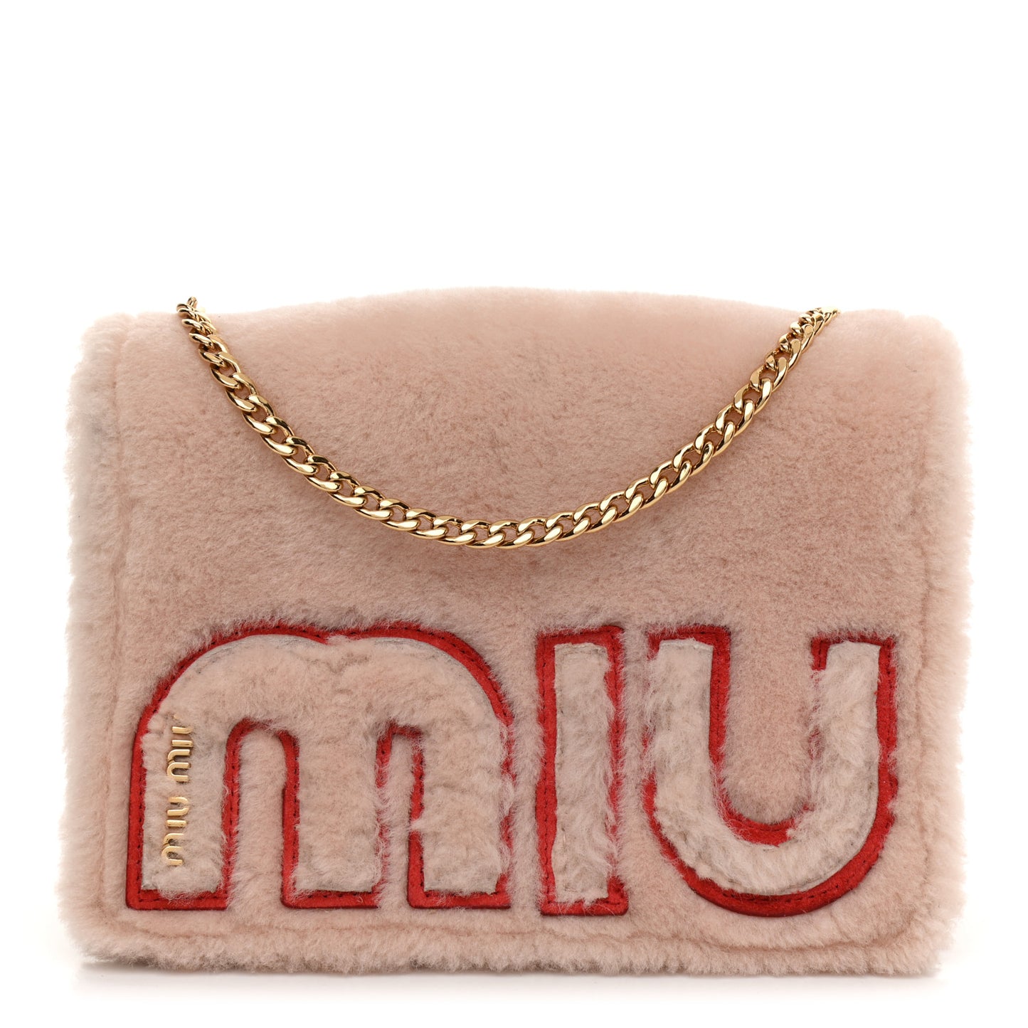 Shearling Goatskin Shoulder Bag
