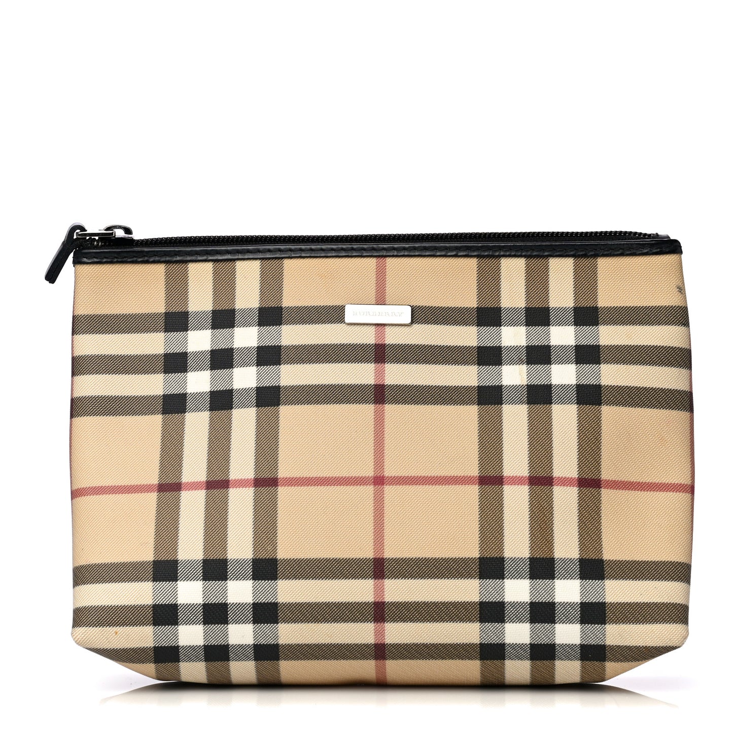 House Check Pouch Black