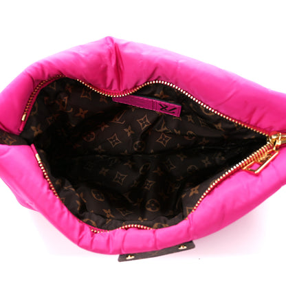 Louis Vuitton Econyl Monogram Pillow Maxi Multi Pochette Accessories Black Fuchsia 7 of 11
