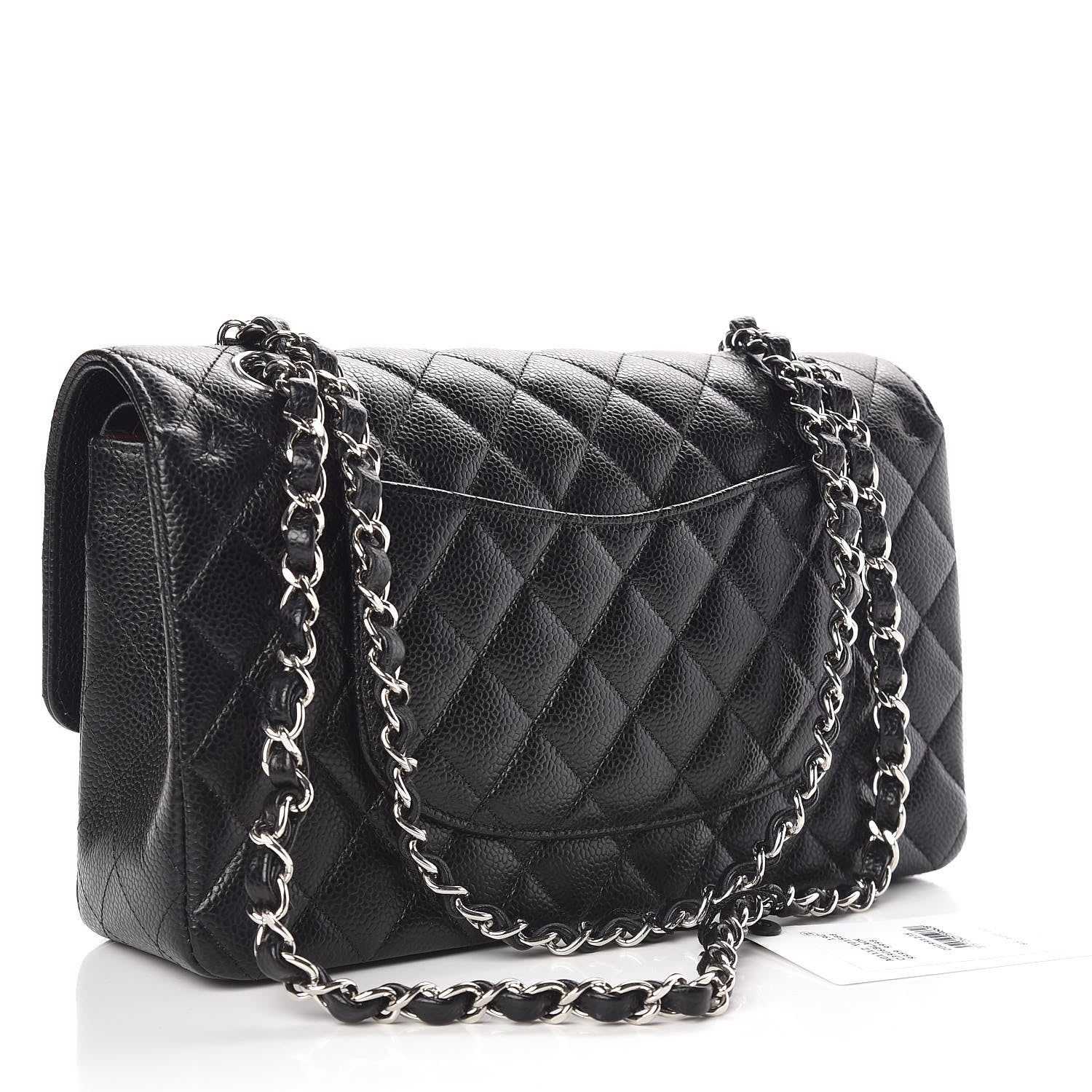 Chanel Caviar Quilted Medium Double Flap Black 3 of 10