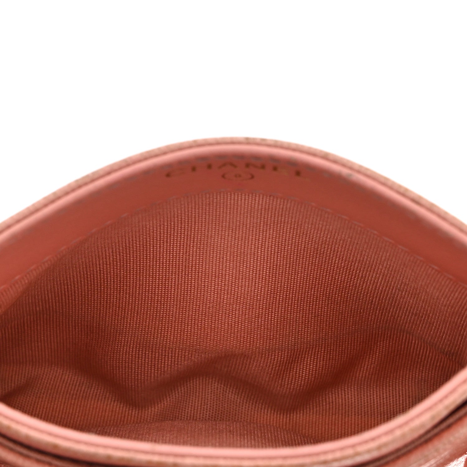 Chanel Caviar Quilted Boy Card Holder Light Pink 5 of 11