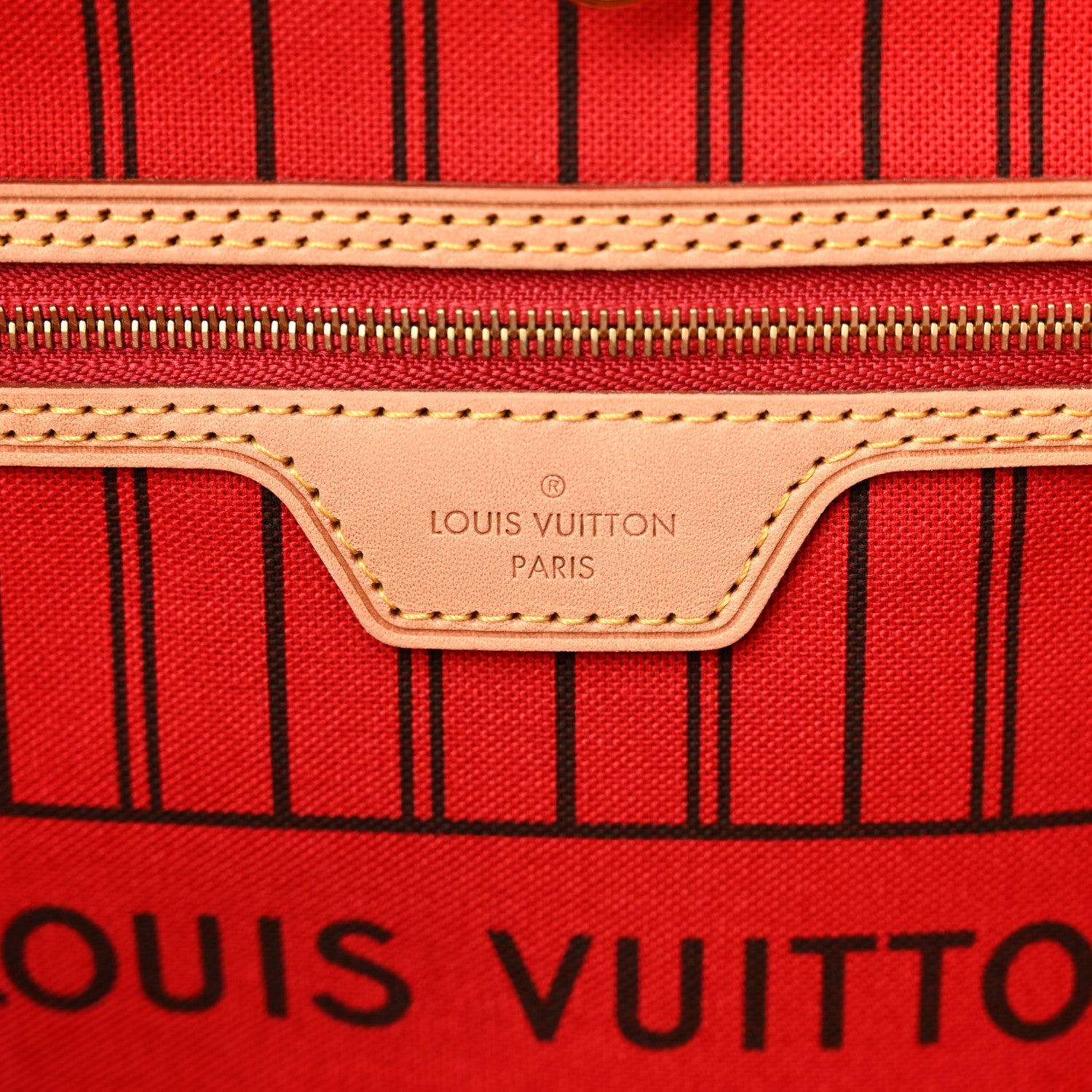 Louis Vuitton Monogram Neo Neverfull MM Cherry 6 of 11