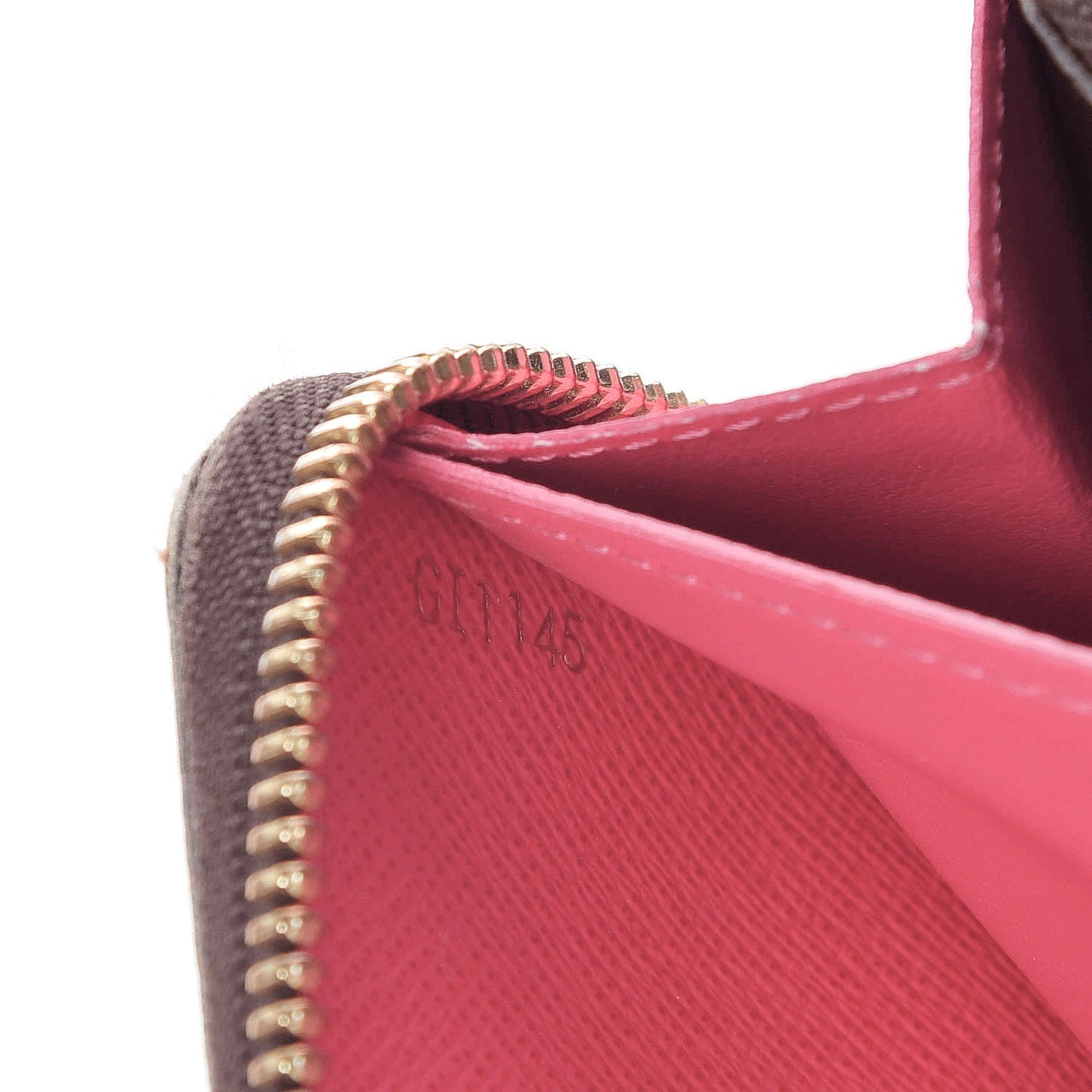 Monogram Clemence Wallet Hot Pink