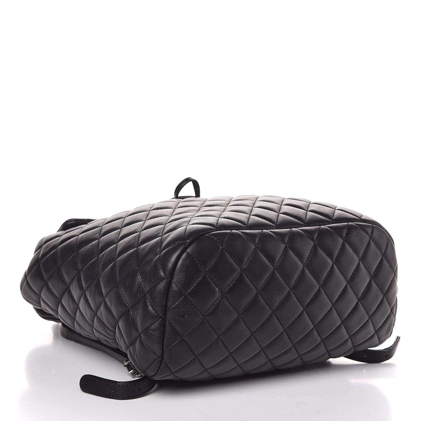 Lambskin Quilted Large Urban Spirit Backpack Black