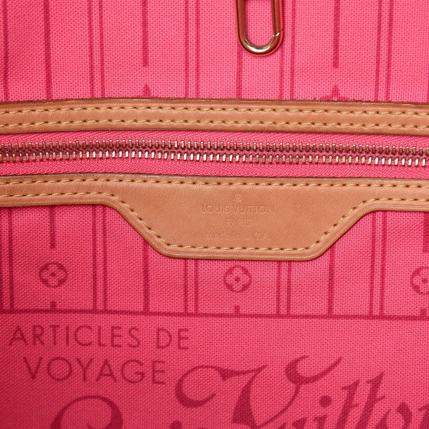 Louis Vuitton Monogram Roses Neverfull MM 6 of 14