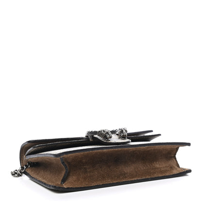 Gucci GG Supreme Monogram Super Mini Dionysus Shoulder Bag Taupe 3 of 7