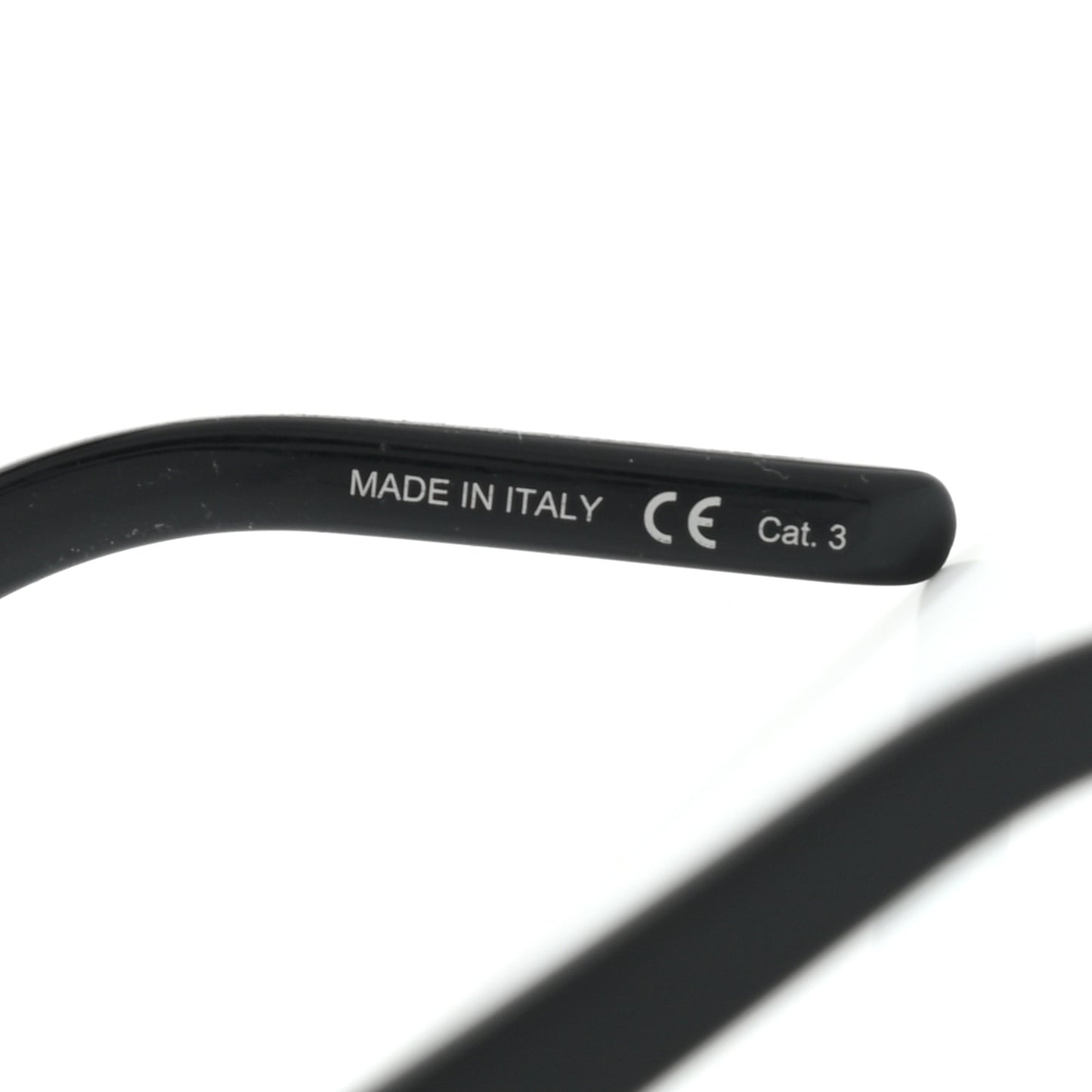 Acetate Cat 3 Cat Eye Sunglasses SL425 Black