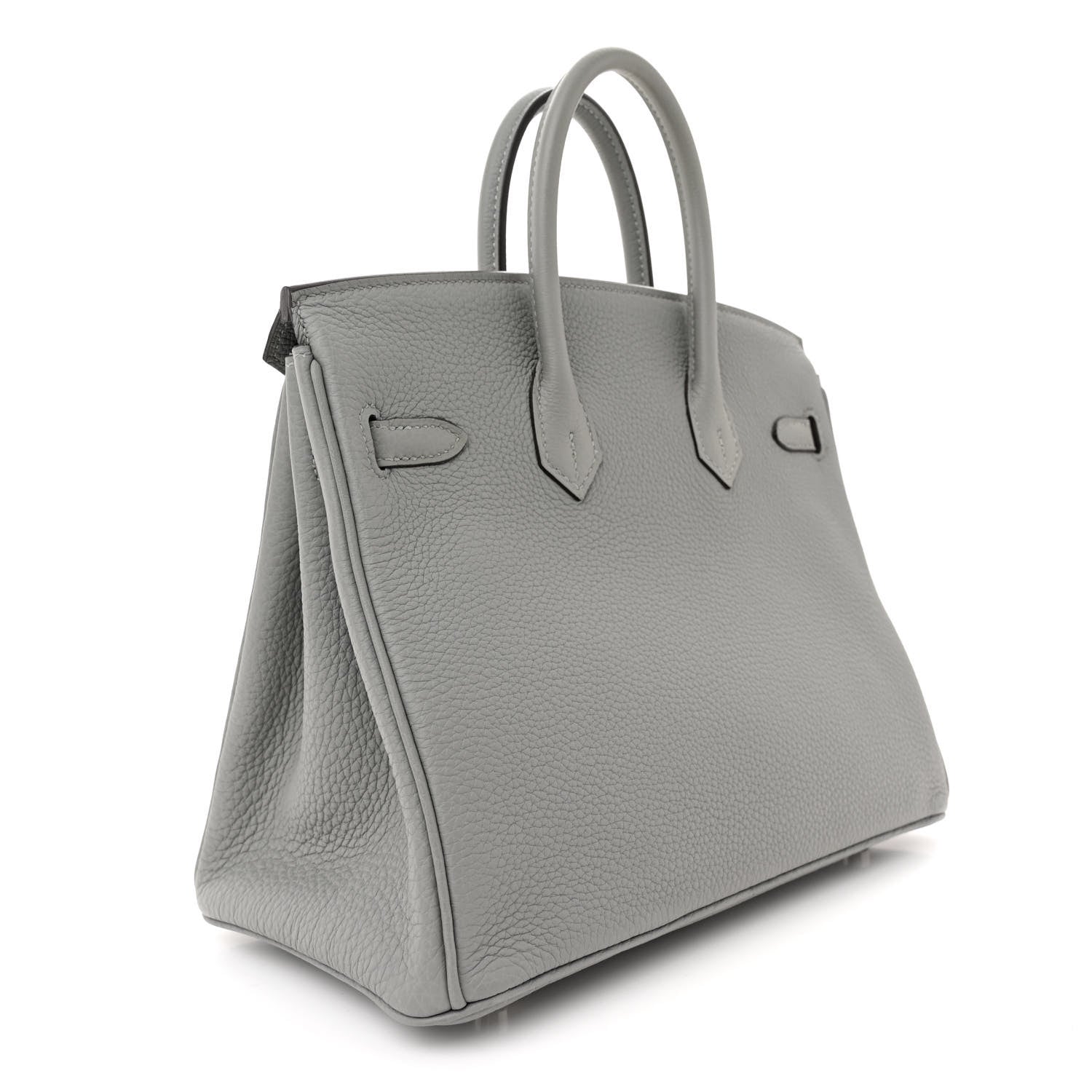 Hermes Togo Birkin 25 Gris Mouette 3 of 11