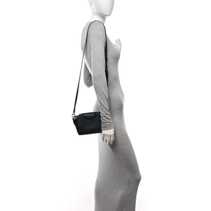 Givenchy Sugar Goatskin Nano Antigona Black 2 of 10