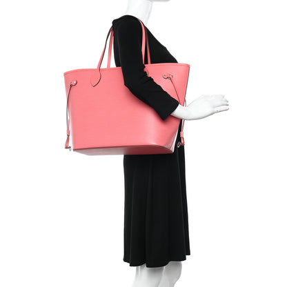 Louis Vuitton Epi Neverfull MM Corail 2 of 13