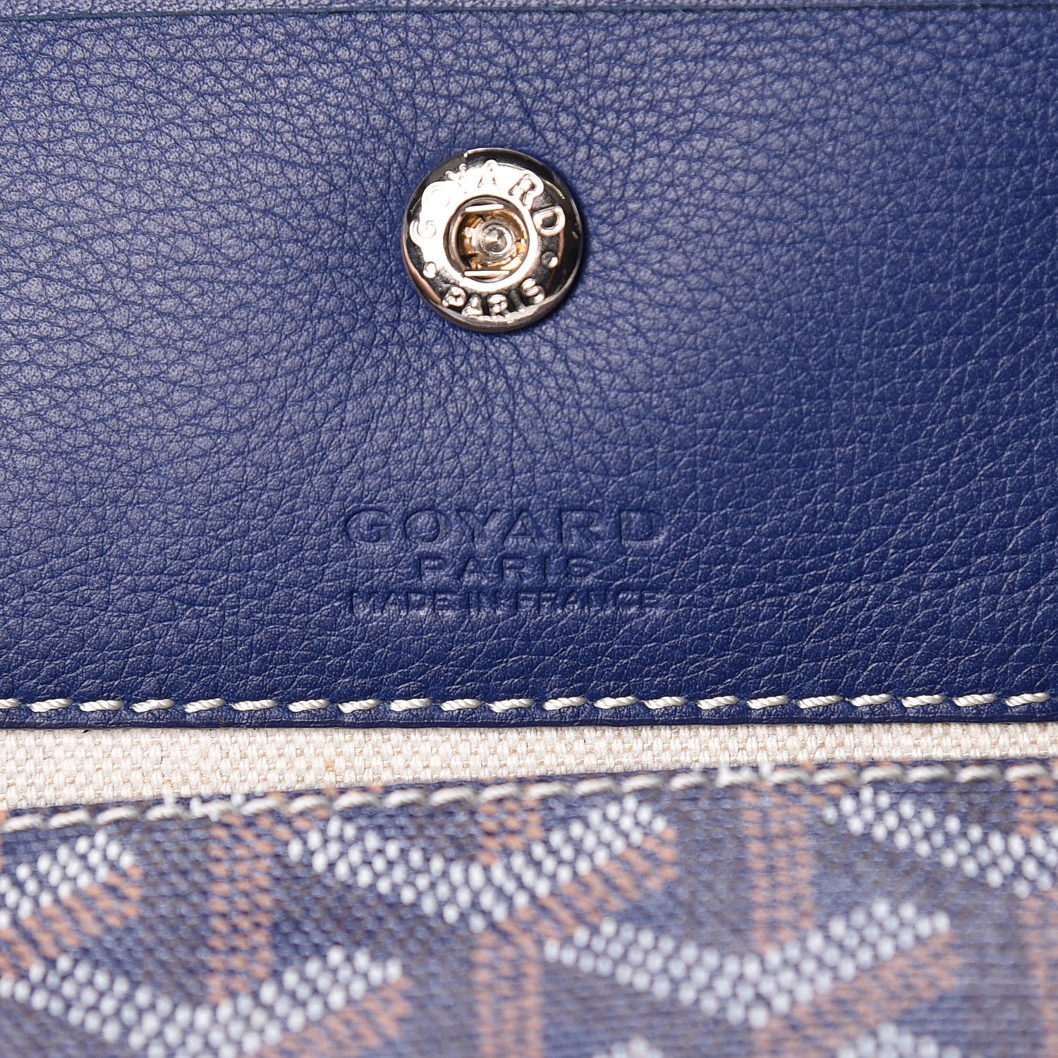 Goyard Goyardine Saint Louis GM Navy 7 of 12