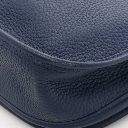Hermes Taurillon Clemence EVELYNE III PM Deep Blue 11 of 11