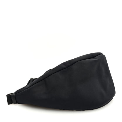The Row Nylon Small Slouchy Banana Bag Black 4 of 9