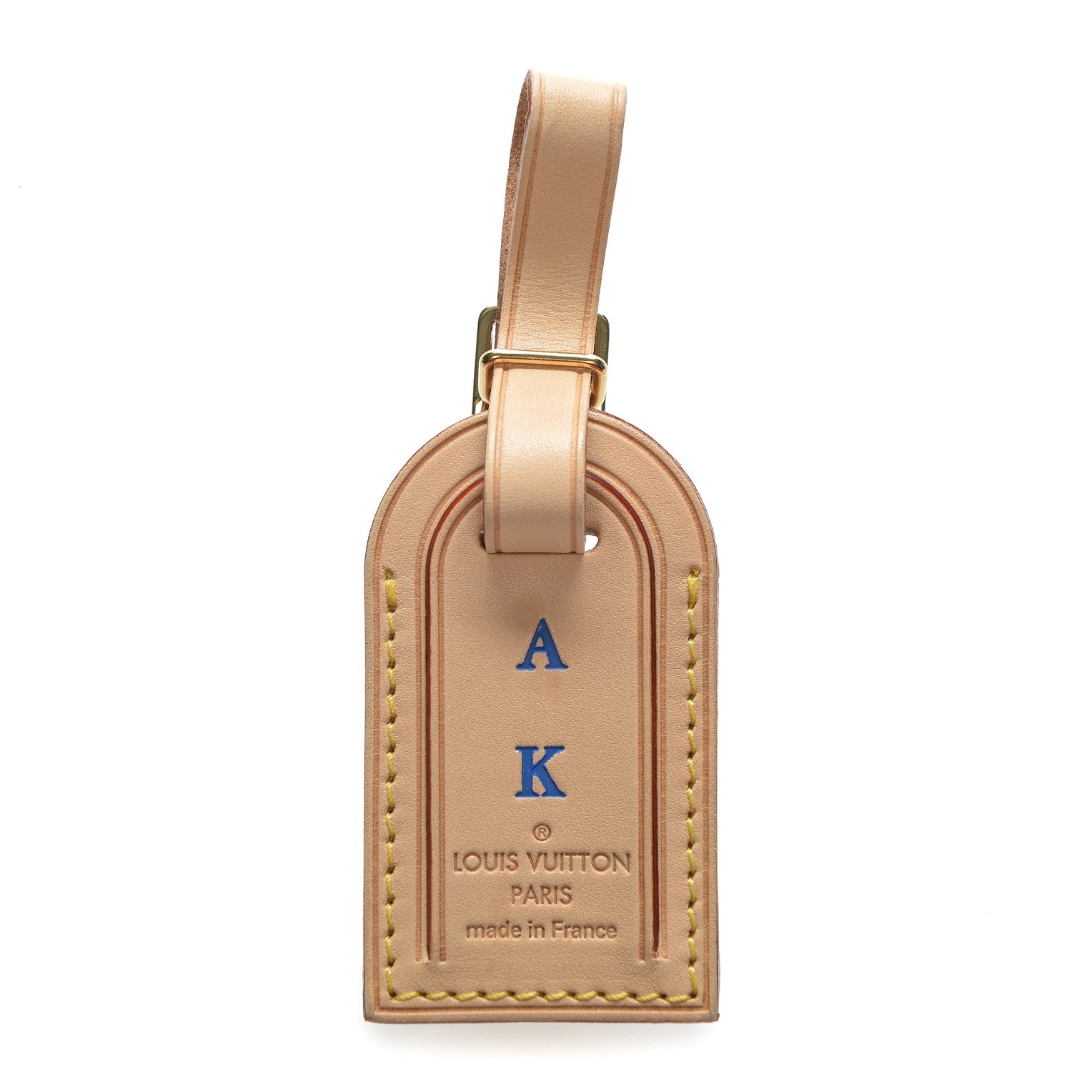 Louis Vuitton Vachetta Luggage Tag 1 of 3