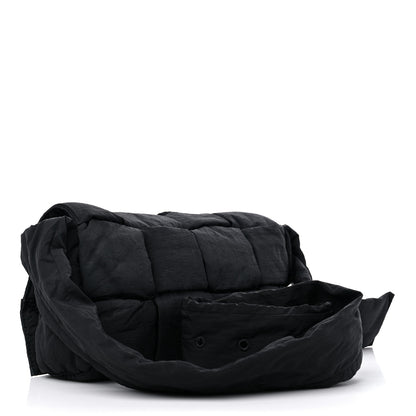 Bottega Veneta Nylon Intrecciato Padded Tech Cassette Bag Black 4 of 12