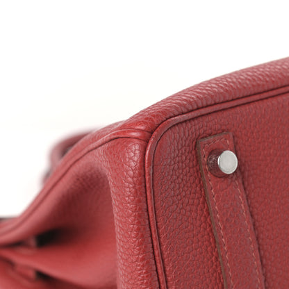 Hermes Togo Birkin 30 Rouge Garance 8 of 14