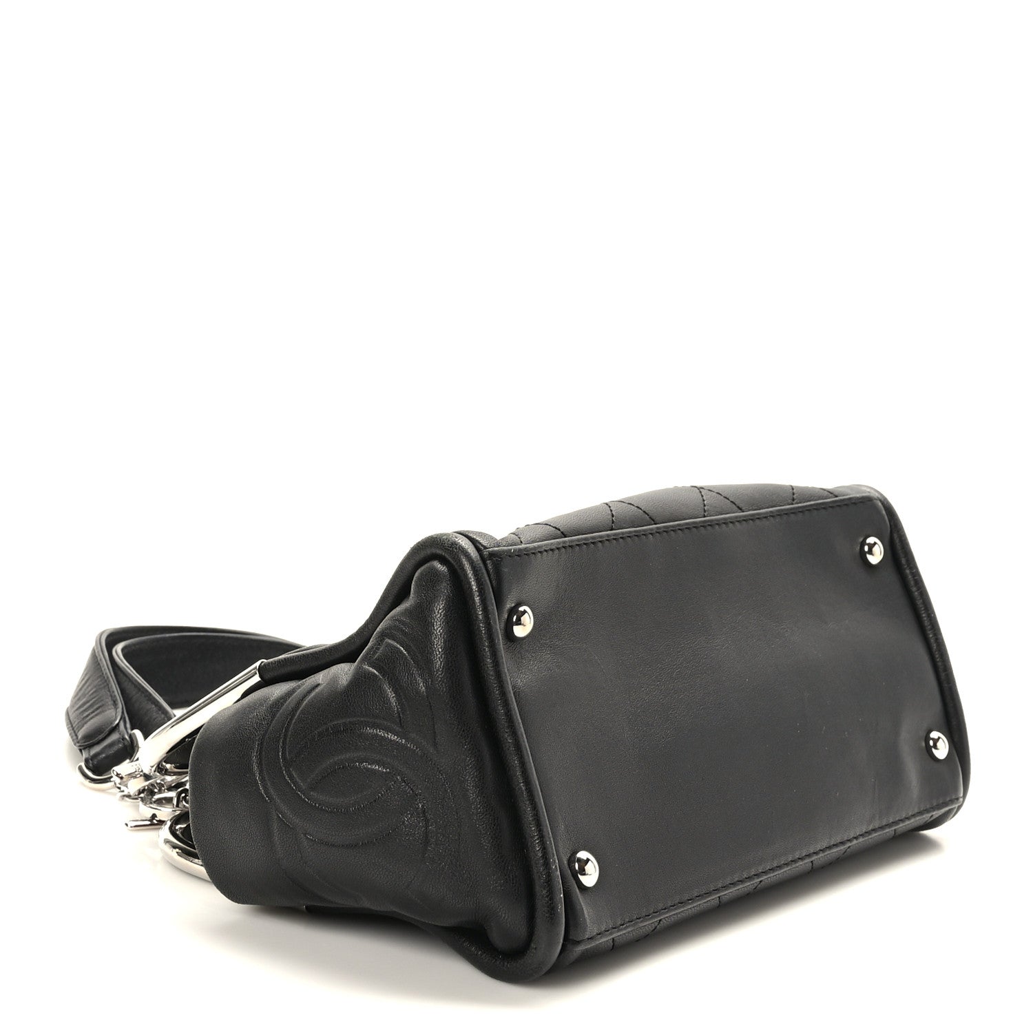 Chanel Lambskin Ultimate Soft Frame Bag Black 4 of 9
