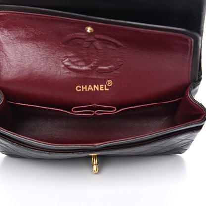 Chanel Lambskin Quilted Small Double Flap Black 5 of 14