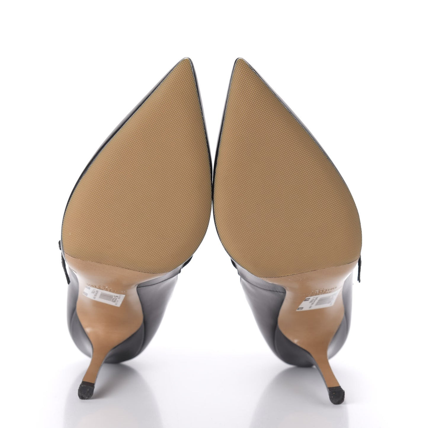 Nappa Love Latch 100mm Pumps 39.5 Black Poudre