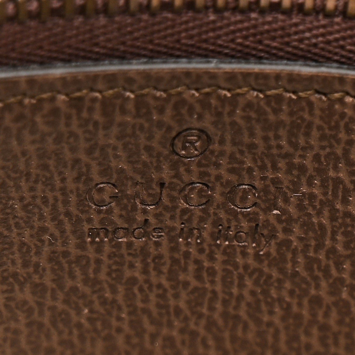GG Supreme Monogram Web Mini Ophidia Flap Shoulder Bag Brown