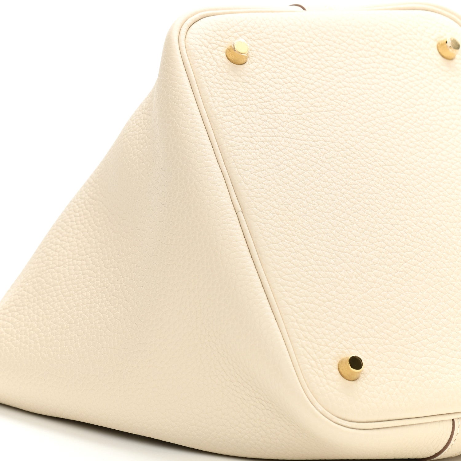 Hermes Taurillon Clemence Picotin Lock 22 MM Craie 9 of 12