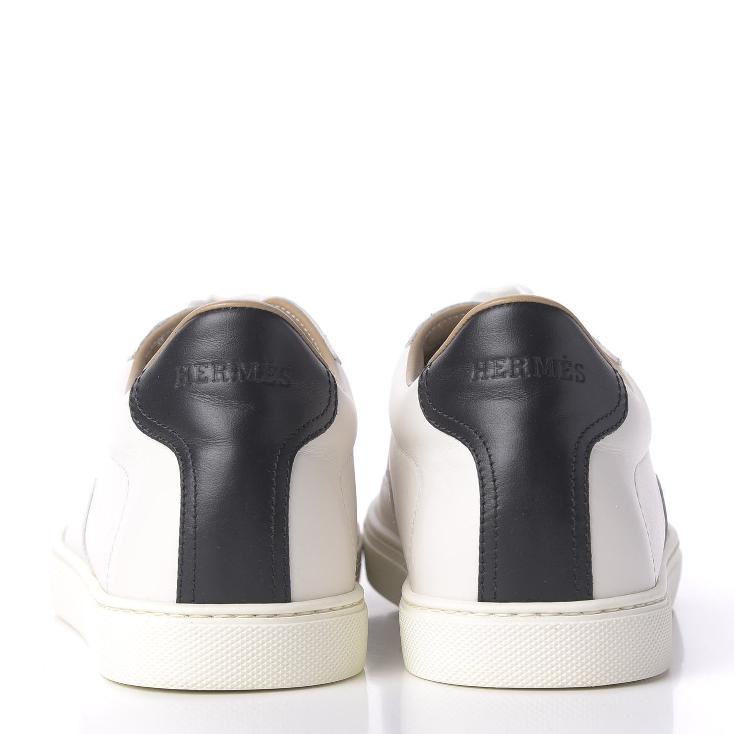 Calfskin Quicker Sneakers 41 White Black