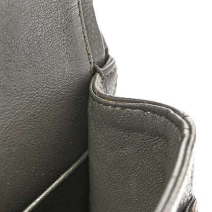 Chanel Caviar Quilted Medium Double Flap Dark Grey 11 of 13