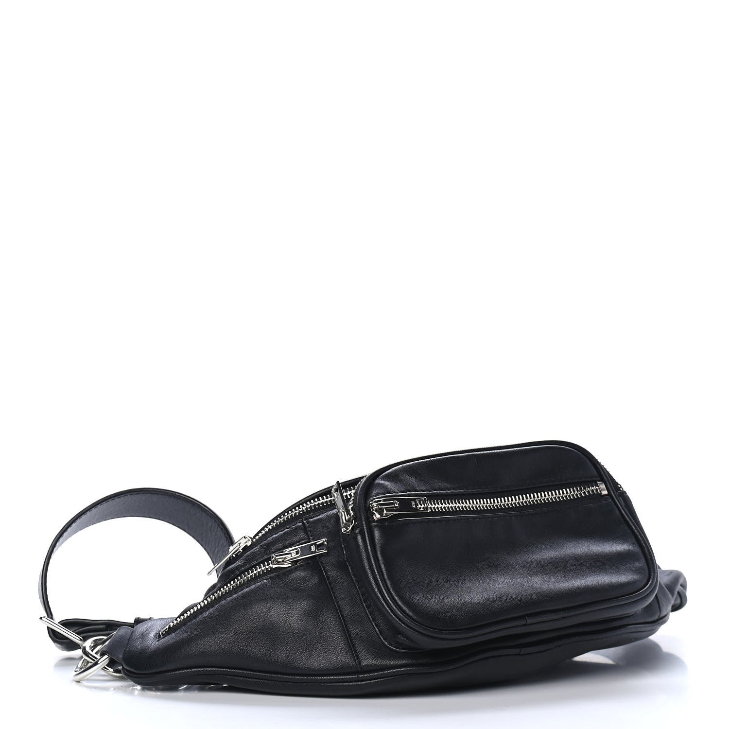 Alexander Wang Lambskin Attica Belt Bag Black 3 of 4