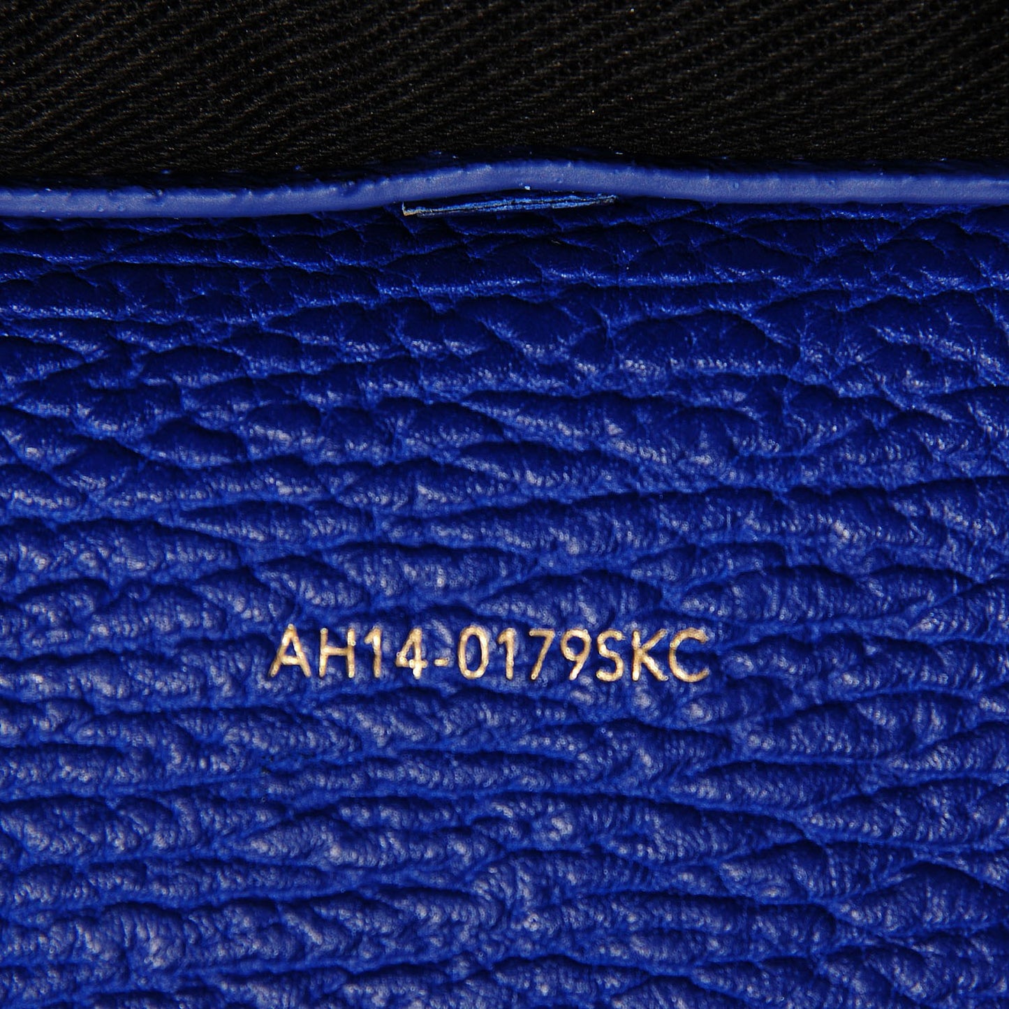 3.1 Textured Calfskin Medium Pashli Satchel Cobalt Blue