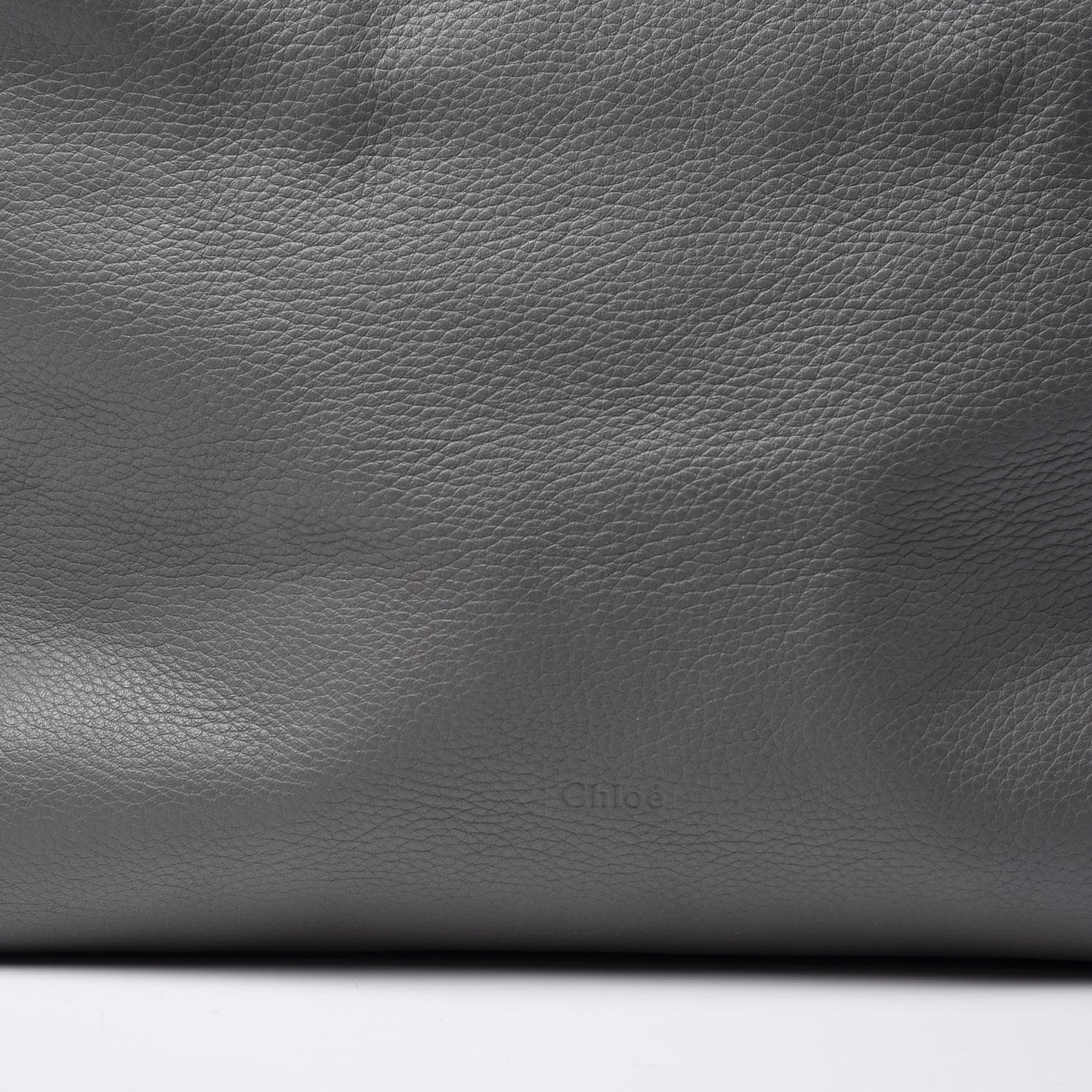 Smooth Calfskin Dree Shoulder Bag Dark Cashmere Grey