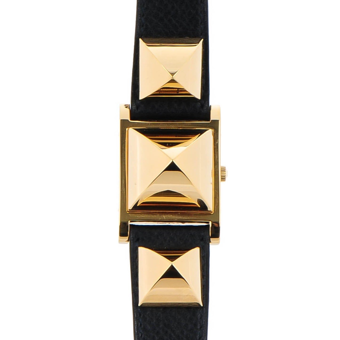Stainless Steel Epsom 23mm Medor Quartz Watch Noir