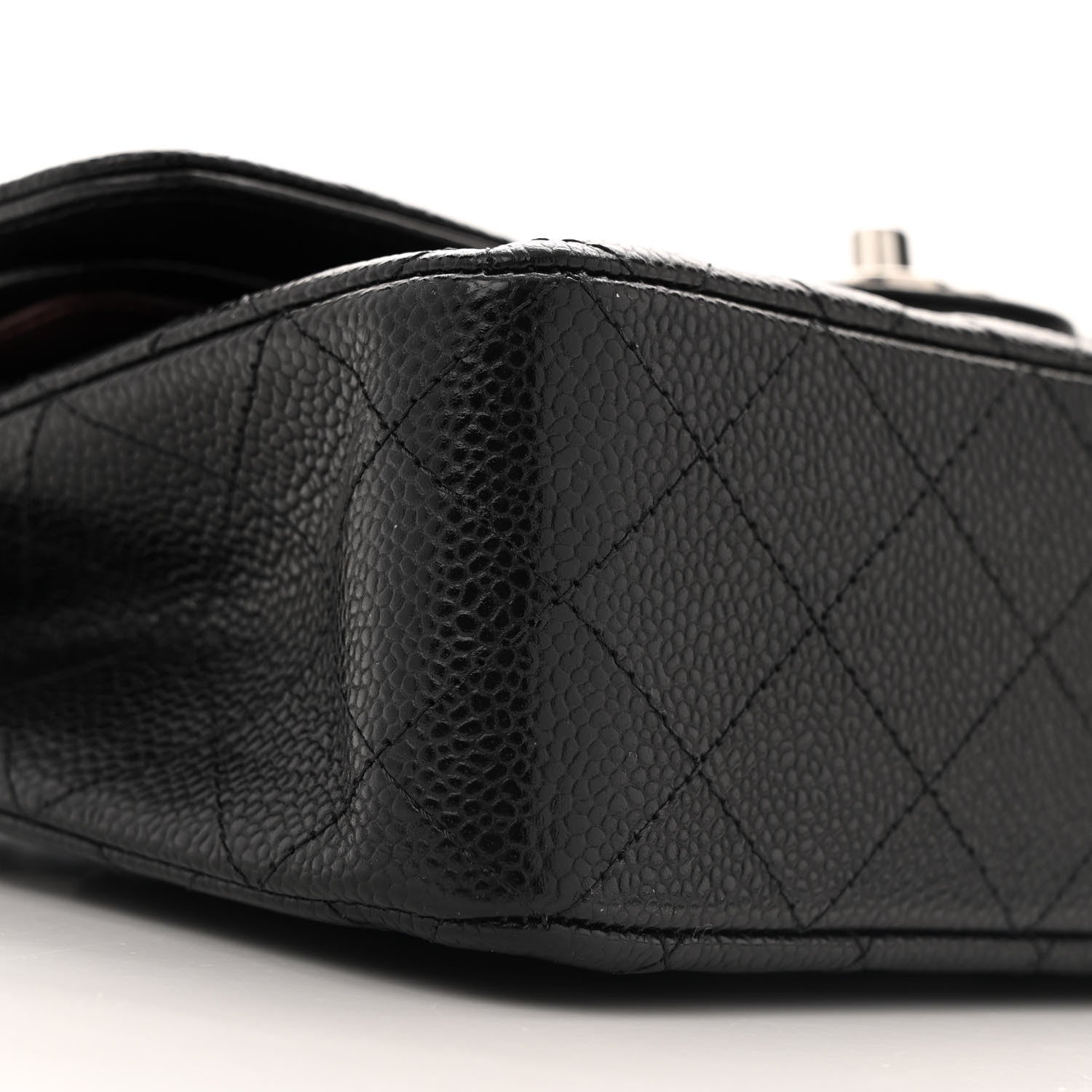 Chanel Caviar Quilted Small Double Flap Black 9 of 12