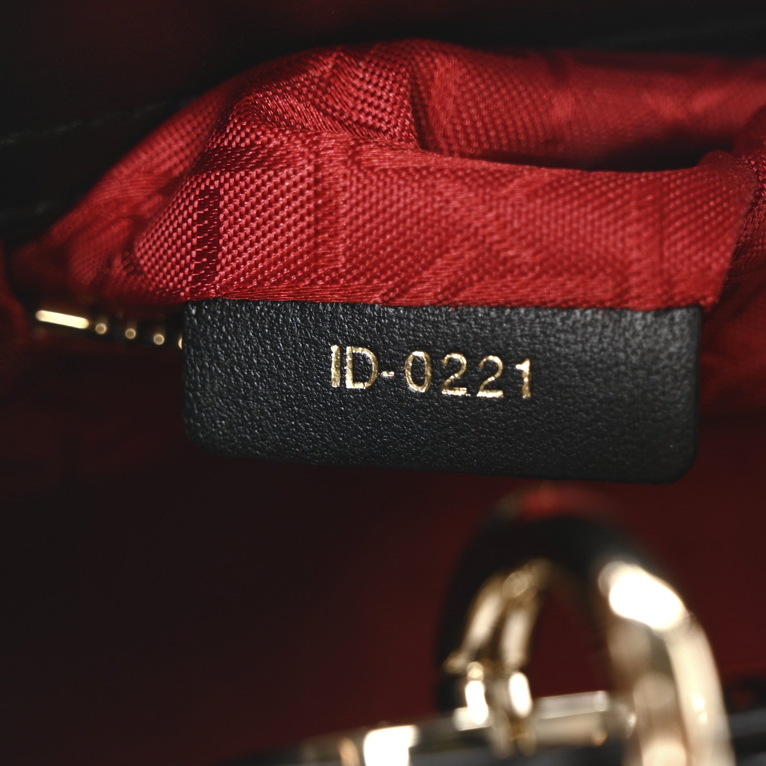 Christian Dior Lambskin Cannage Small My ABCDior Lady Dior Black 7 of 11