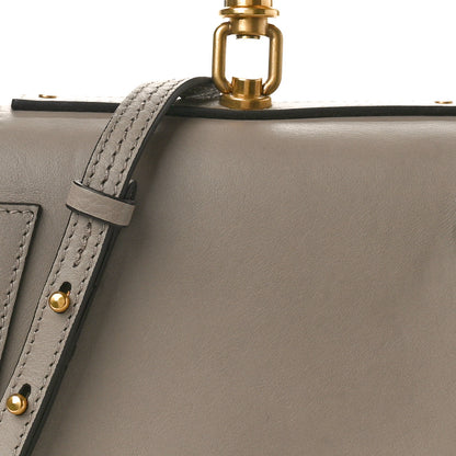Chloe Calfskin Suede Small Nile Bracelet Bag Motty Grey 7 of 10