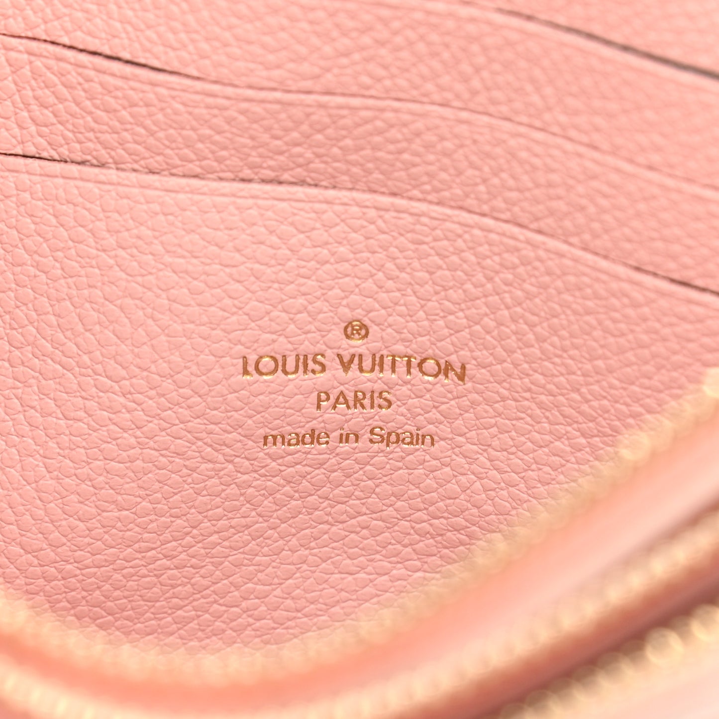 Empreinte Monogram Double Zip Pochette Rose