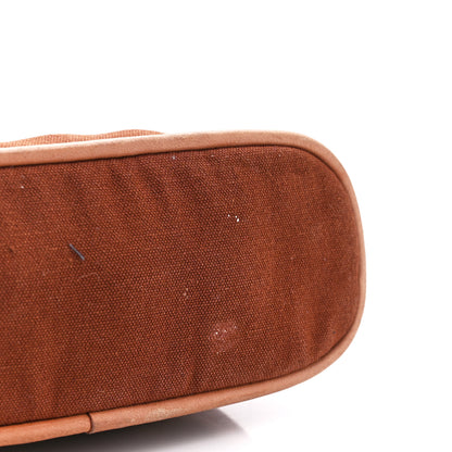 Hermes Cotton Canvas Mini Bolide Travel Cosmetic Pouch 11 of 11