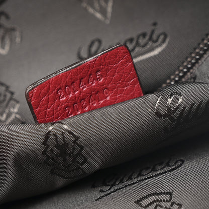 Gucci Guccissima XL Tote Red 7 of 10