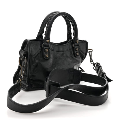 Balenciaga Agneau Classic Hardware Mini City Black 4 of 17