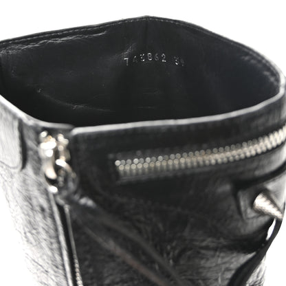 Balenciaga Agneau Arena Spike Spiked Cagole 90mm Boots 39 Black 8 of 8