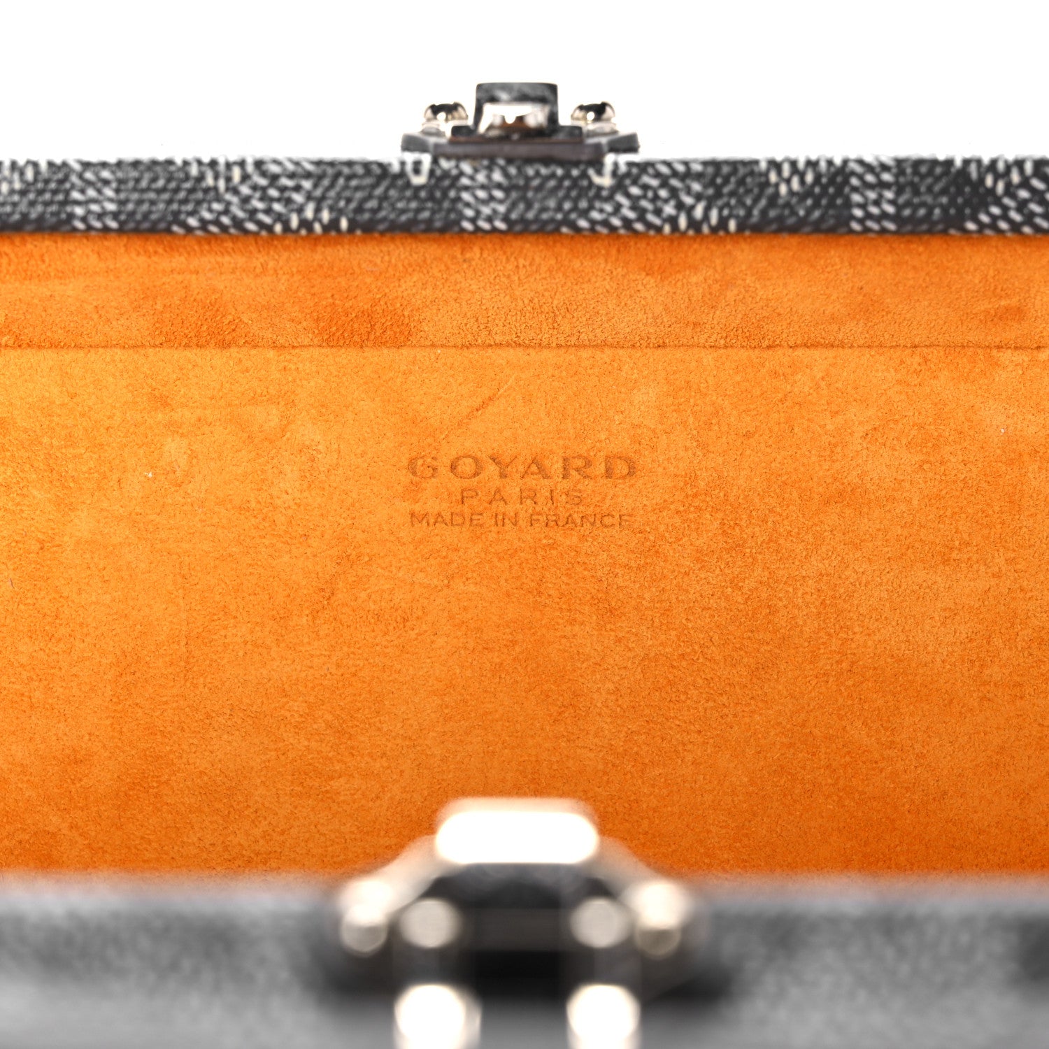 Goyard Goyardine Grand Hotel Trunk Bag Grey 7 of 10