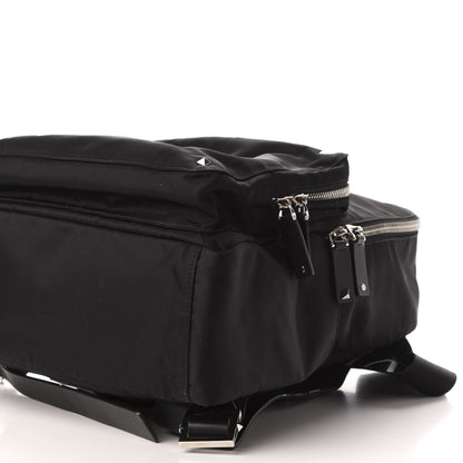Valentino Garavani Nylon VLTN Rockstud Backpack Black 7 of 9