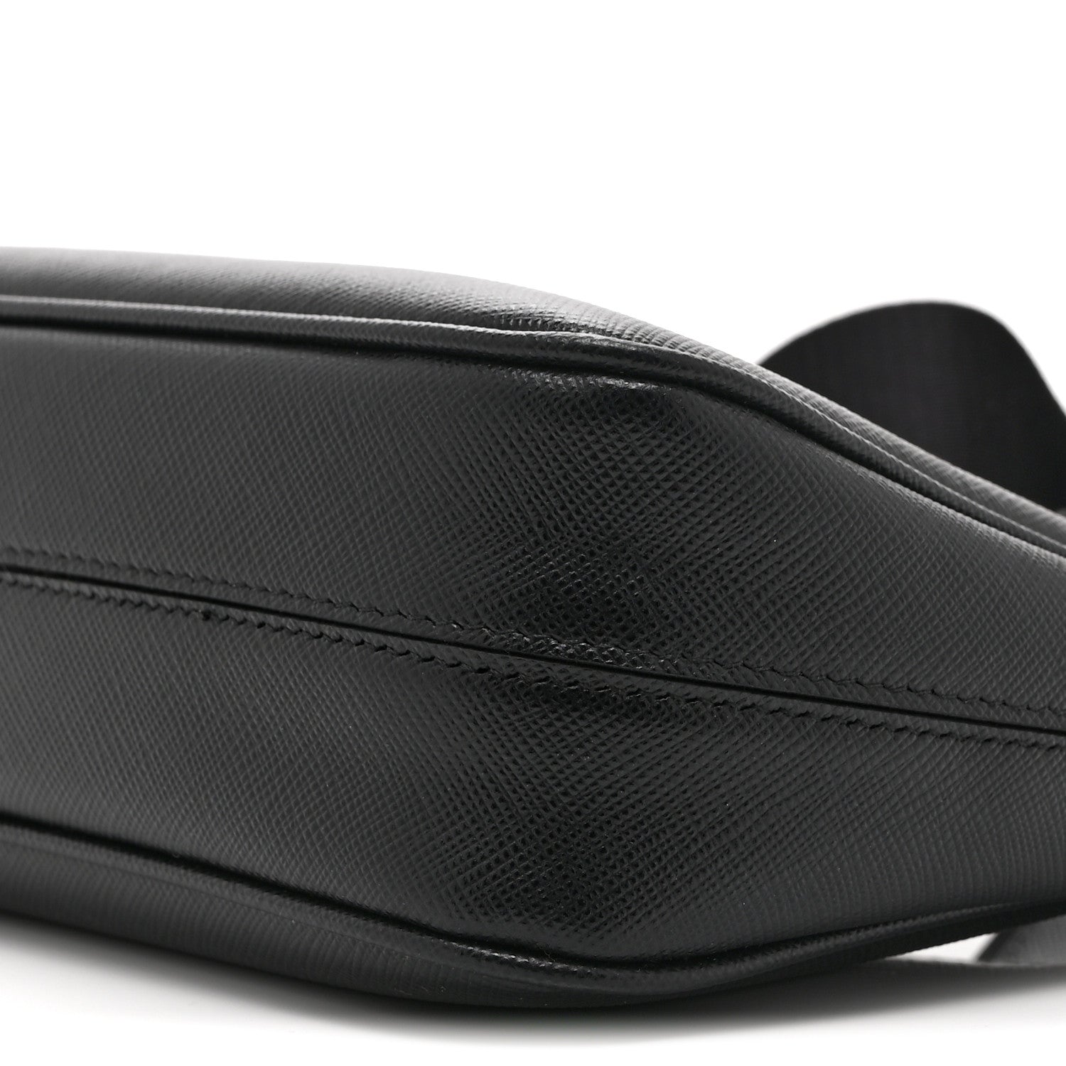 Prada Saffiano Lux Re-Edition 2005 Shoulder Bag Black 10 of 10