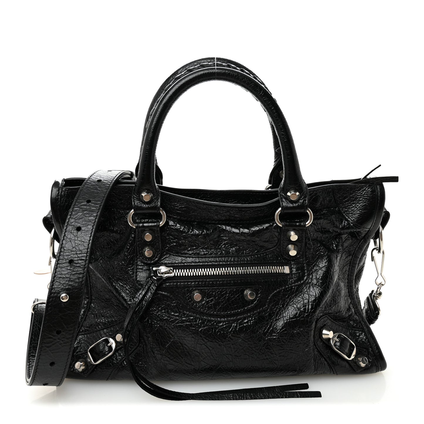 Agneau Arena Silver Hardware Small Le City Black