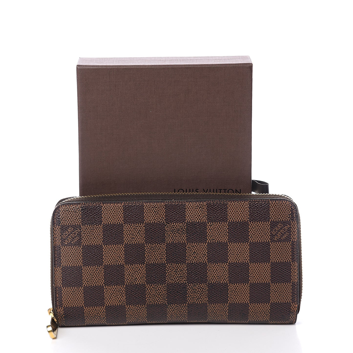 Damier Ebene Zippy Wallet