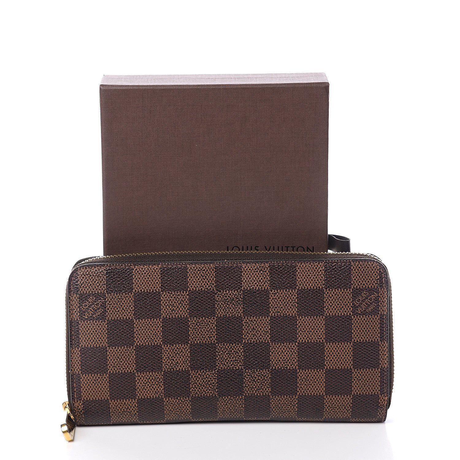 Louis Vuitton Damier Ebene Zippy Wallet 6 of 6