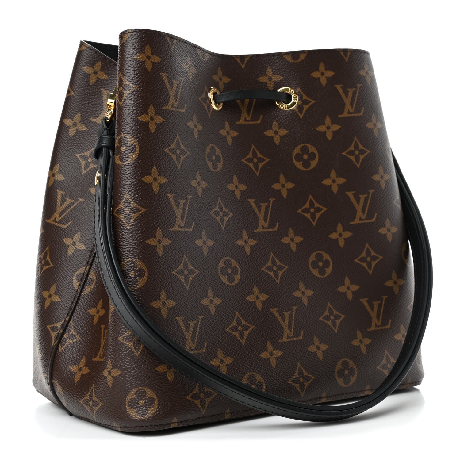Louis Vuitton Monogram Neonoe MM Black 2 of 4