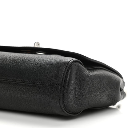 Mulberry Glossy Goatskin Small Lily Flap Black 10 of 11