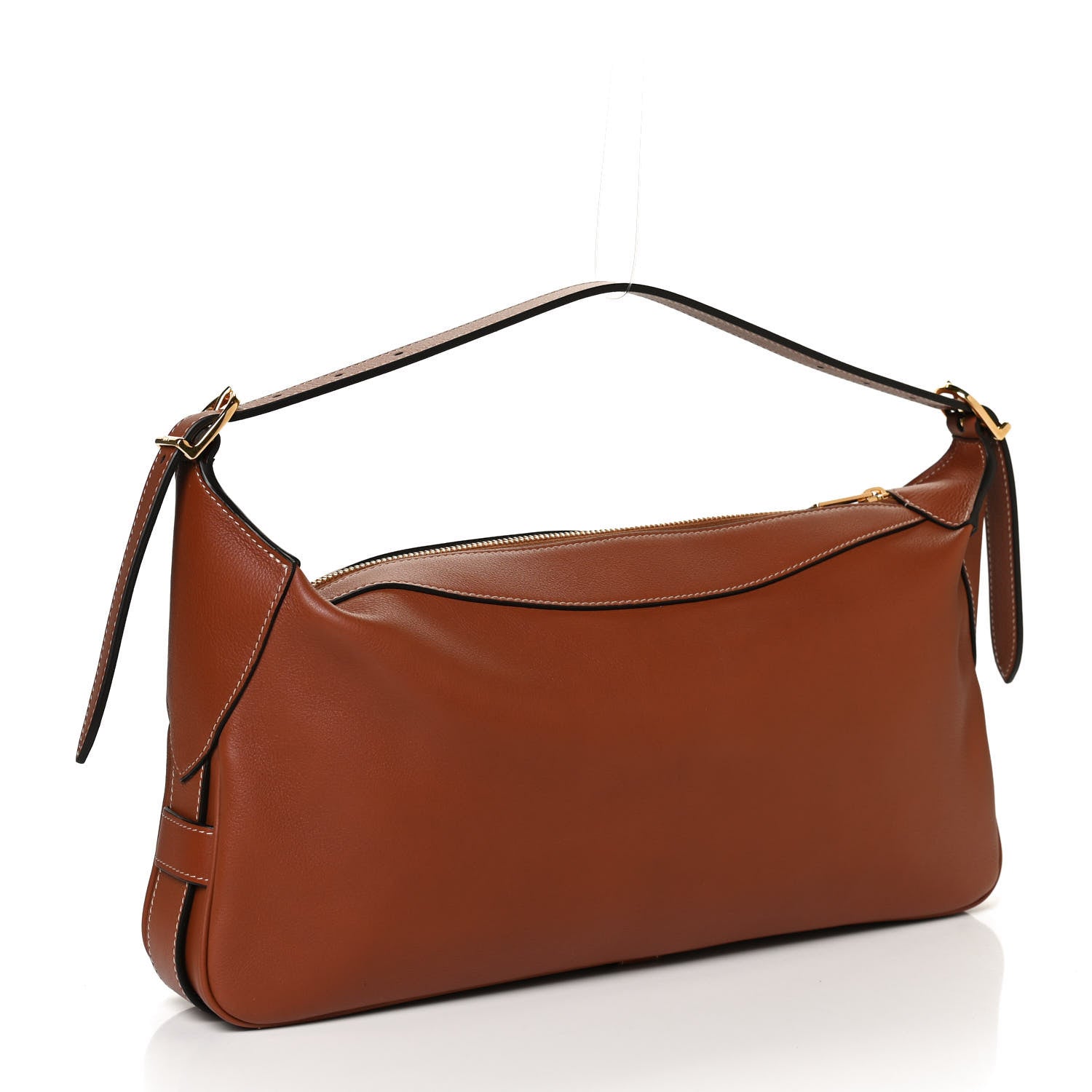 Celine Supple Calfskin Medium Romy Shoulder Bag Tan 3 of 15